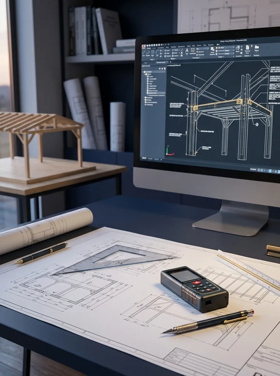Progettazione tecnica e CAD: strutture leggere su misura